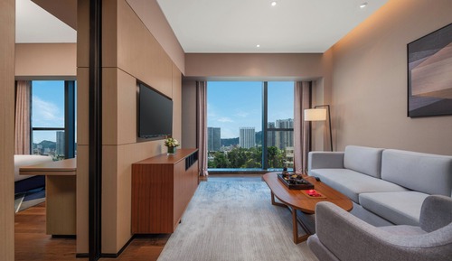 Suite, 1 habitación, vistas a la ciudad (Living Area)