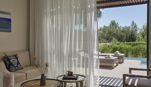 Suite estudio junior, piscina privada, vistas a la montaña (Cozy Pool)
