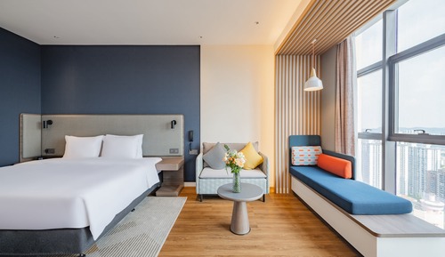 Habitación estándar, 1 cama de matrimonio grande (High Floor, Extra Floor Space)