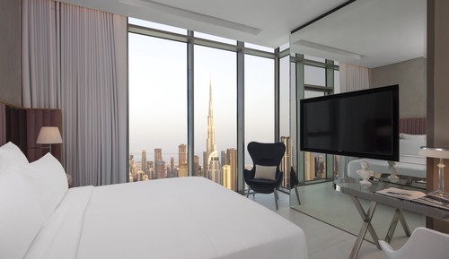 Habitación, 2 camas dobles (Wonder Burj Living)