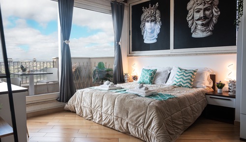 Habitación de lujo doble, balcón
