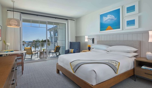 Habitación, 1 cama de matrimonio grande, accesible para personas con discapacidad, vistas al mar