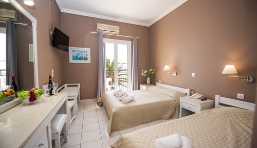Habitación estándar doble de uso individual, vistas a la piscina