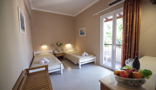 Habitación estándar doble de uso individual, vistas al jardín