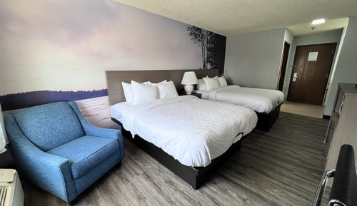 Habitación estándar, 2 camas de matrimonio, no fumadores