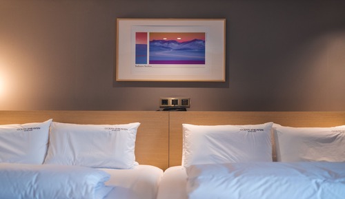 Ocean View Balcony Twin Room