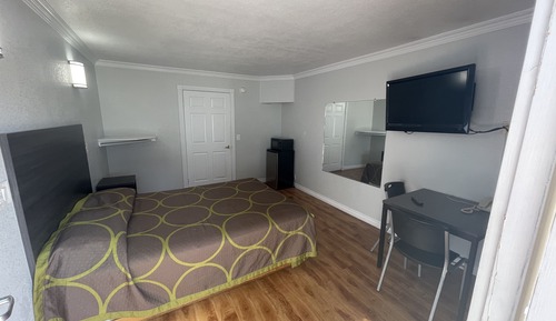 Habitación individual básica, 1 cama de matrimonio, accesible para personas con discapacidad