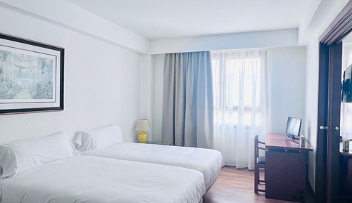 Habitación con 1 cama doble o 2 individuales