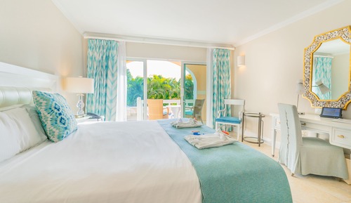 Habitación de lujo, 1 cama de matrimonio grande, vistas al jardín