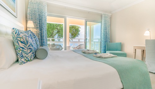 Habitación de lujo, frente al mar