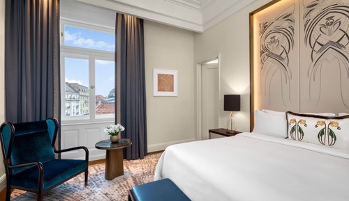 Suite, 1 cama de matrimonio grande, no fumadores, vistas a la ciudad (City View)
