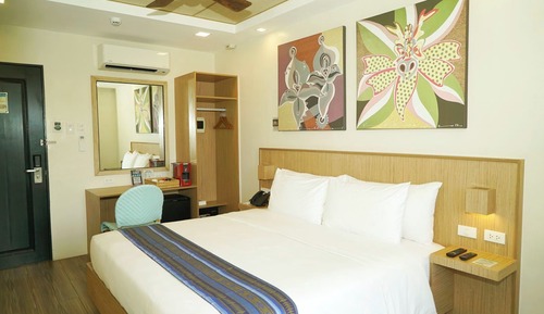 Habitación superior, 1 cama de matrimonio grande