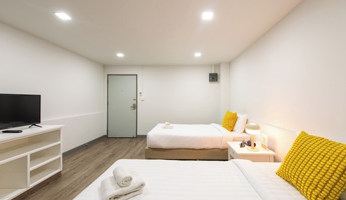 Habitación estándar con 1 cama doble o 2 individuales