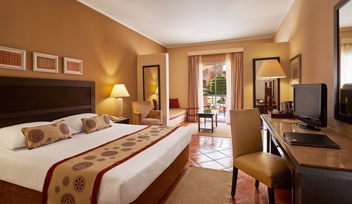 Suite junior, 1 cama de matrimonio, vistas al jardín