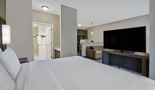 Estudio, 1 cama de matrimonio grande con sofá cama (Mobility Accessible, Roll-in Shower)