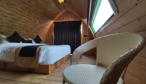Habitación estándar doble (wooden hut)