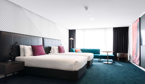 Habitación superior, 2 camas individuales, accesible para personas con discapacidad