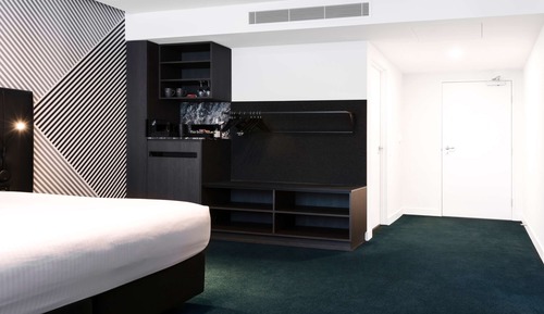 Habitación superior, 1 cama de matrimonio grande, accesible para personas con discapacidad