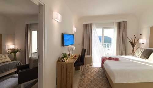 Suite familiar, vistas al mar