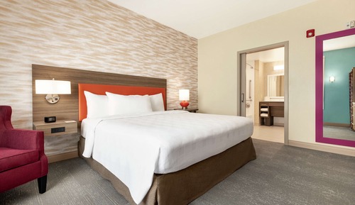 Suite, 1 cama de matrimonio grande, accesible para personas con discapacidad (Mobility & Hearing)