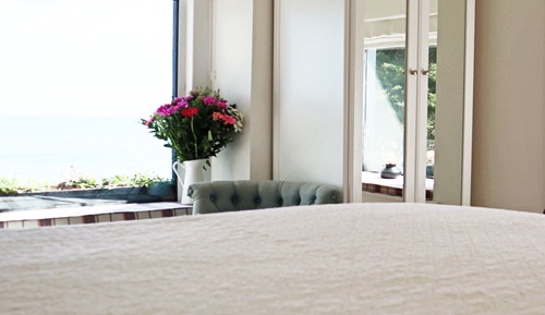 Habitación de lujo con 1 cama doble o 2 individuales, baño privado (Double or Twin Sea View)
