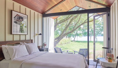 Cabaña de lujo, 1 cama de matrimonio grande