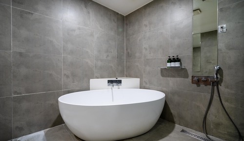 Room (Deluxe (bathtub latex bed free Netfli)