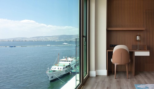 Suite junior, 1 cama doble, vistas al mar