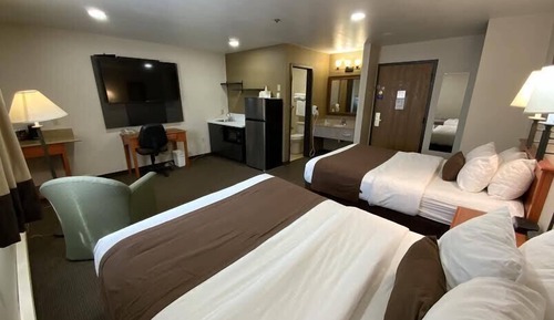 Habitación estándar, 2 camas de matrimonio, no fumadores, cocina básica