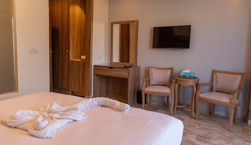 Double Room with Balcony, Pyramids view