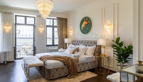 Suite Deluxe, 1 cama de matrimonio grande, balcón, vistas a la ciudad