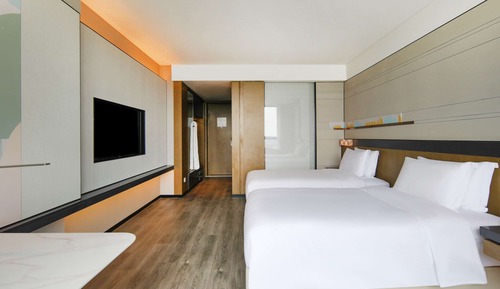 Habitación Deluxe, 2 camas individuales, vistas a la ciudad
