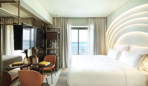 Habitación clásica, 1 cama de matrimonio grande, vistas al mar