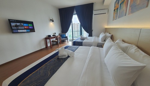 Habitación cuádruple Premier