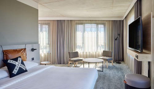 Habitación familiar, 1 cama de matrimonio con sofá cama, no fumadores
