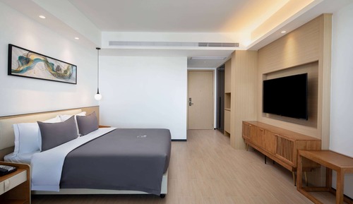 Habitación, 1 cama de matrimonio grande, fumadores