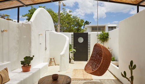 Suite de lujo, 1 cama de matrimonio grande con sofá cama, vistas al jardín
