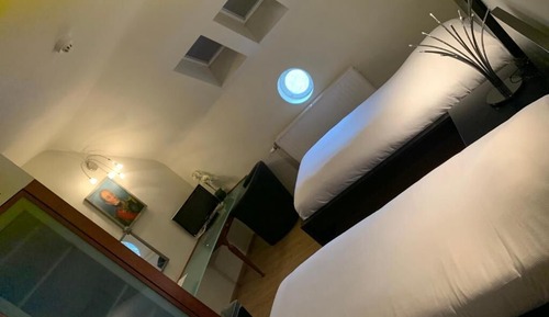 Habitación con 1 cama doble o 2 individuales