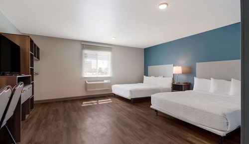 Habitación, 2 camas de matrimonio, accesible para personas con discapacidad, no fumadores