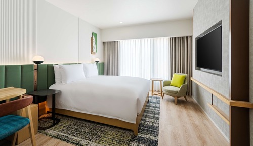 Habitación superior, 1 cama de matrimonio grande