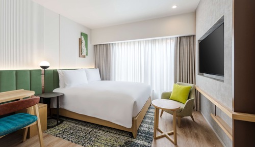 Habitación Deluxe, 1 cama de matrimonio, accesible para personas con discapacidad