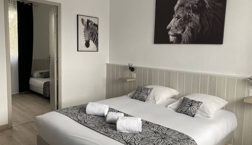 Suite familiar, vistas al jardín