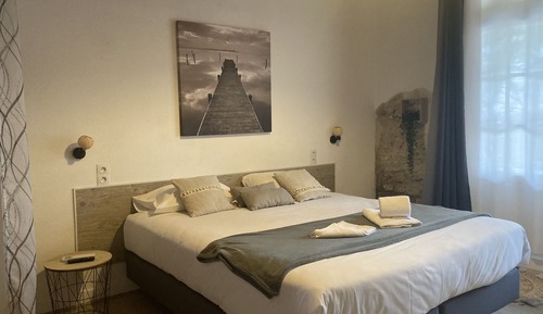 Habitación triple Confort, vistas al jardín