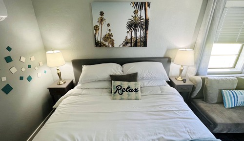 Habitación estándar, 1 cama de matrimonio grande, no fumadores (Palms Suite)