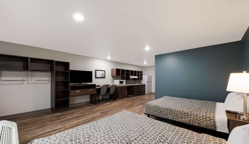 Habitación, 2 camas de matrimonio, accesible para personas con discapacidad, no fumadores