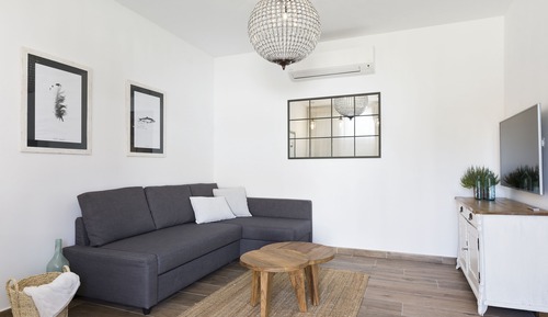 Habitación Deluxe doble, 1 cama de matrimonio con sofá cama