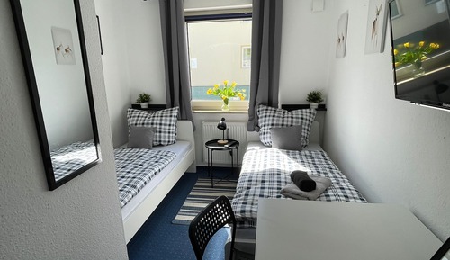 Habitación clásica con 2 camas individuales