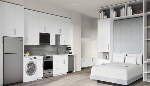Estudio, 1 cama de matrimonio (Coastal View)