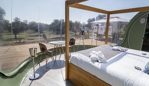 Cabaña romántica