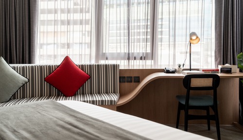 Habitación Premier, 1 cama de matrimonio grande, no fumadores, vistas a la ciudad